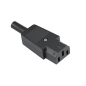 Gniazdo AC 3PIN na kabel komput. Gniazdo AC 3PIN na kabel komput.