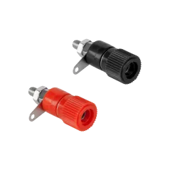 Gniazdo bananowe montażowe średnie 12 mm Cabletech
