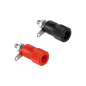 Gniazdo bananowe montażowe średnie 12 mm Cabletech Gniazdo bananowe montażowe średnie 12 mm Cabletech