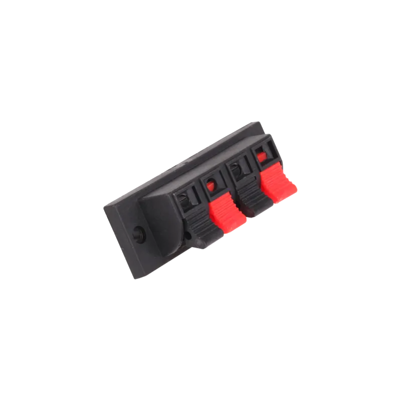 Gniazdo głośnikowe x4 na płytce