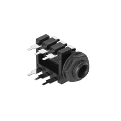 Gniazdo Jack 6.3mm stereo druk.plast