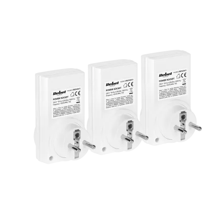 Gniazdo sieciowe Rebel sterowane pilotem (1+3)
