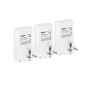 Gniazdo sieciowe Rebel sterowane pilotem (1+3)
