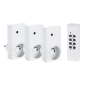 Gniazdo sieciowe sterowane pilotem x3 (małe) Gniazdo sieciowe sterowane pilotem x3 (małe)