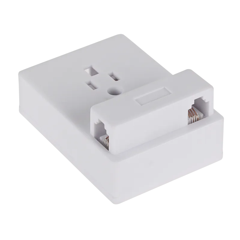 Gniazdo telefon.uniwers.na tynk x2 Gniazdo telefon.uniwers.na tynk x2