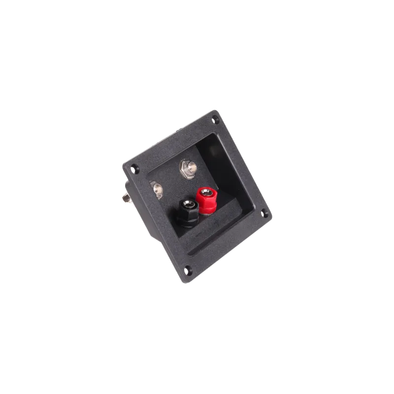 Gniazdo terminal głośnikowe x 2 banan +2 x Jack Gniazdo terminal głośnikowe x 2 banan +2 x Jack