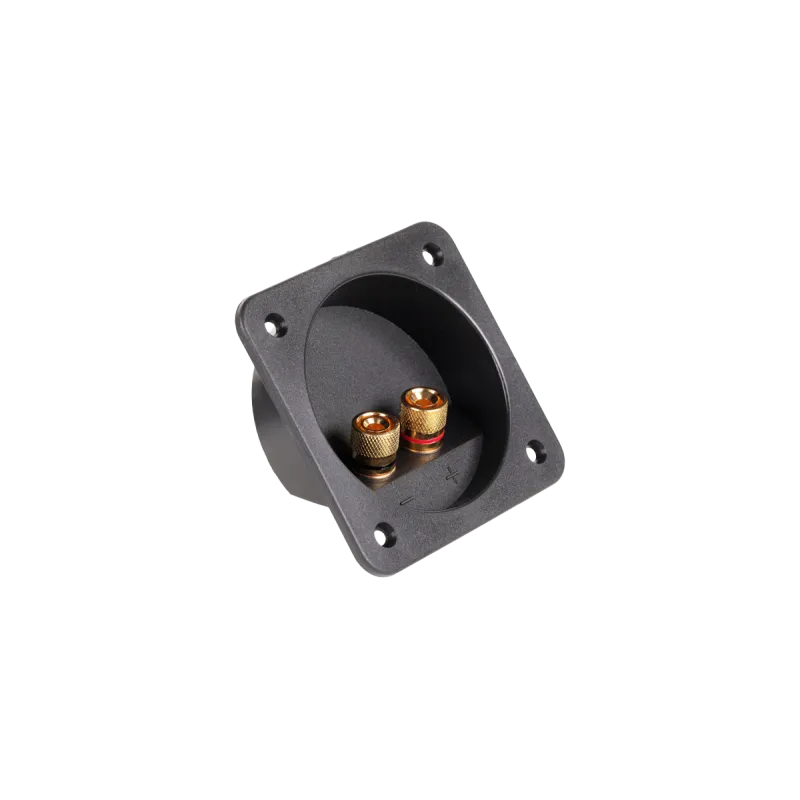 Gniazdo terminal głośnikowe x2 banan