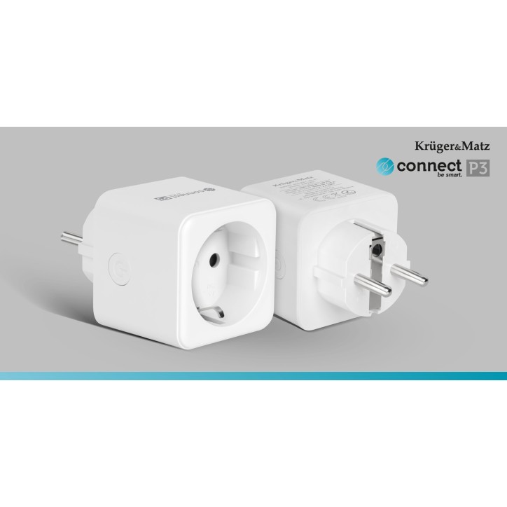 Gniazdo WiFi Kruger&Matz Connect P3 Tuya Gniazdo WiFi Kruger&Matz Connect P3 Tuya