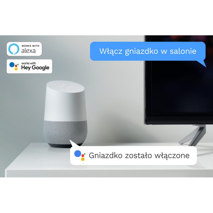 Gniazdo WiFi Kruger&Matz Connect P3 Tuya Gniazdo WiFi Kruger&Matz Connect P3 Tuya
