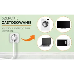 Gniazdko WiFi Tuya LTC GGW LXU414 - Inteligentne Sterowanie