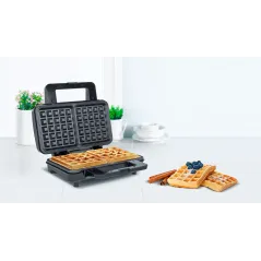 Gofrownica na 2 duże gofry – Teesa | Tostery
