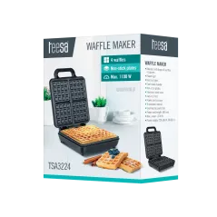 Gofrownica na 4 gofry – Teesa | Tostery