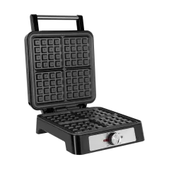 Gofrownica TEESA , 4 gofry, 1600W, inox , regulacja mocy