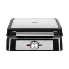 Gofrownica TEESA 4 gofry 1600W inox regulacja mocy | Tostery