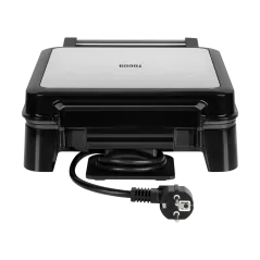 Gofrownica TEESA 4 gofry 1600W inox regulacja mocy | Tostery