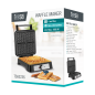 Gofrownica TEESA , 4 gofry, 1600W, inox , regulacja mocy Gofrownica TEESA , 4 gofry, 1600W, inox , regulacja mocy