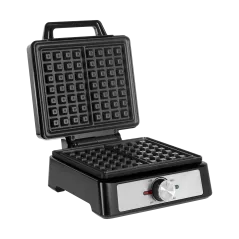 Gofrownica TEESA, 2 gofry, 1600W, inox, regulacja mocy