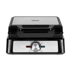 Gofrownica TEESA, 2 gofry, 1600W, inox, regulacja mocy – Tostery