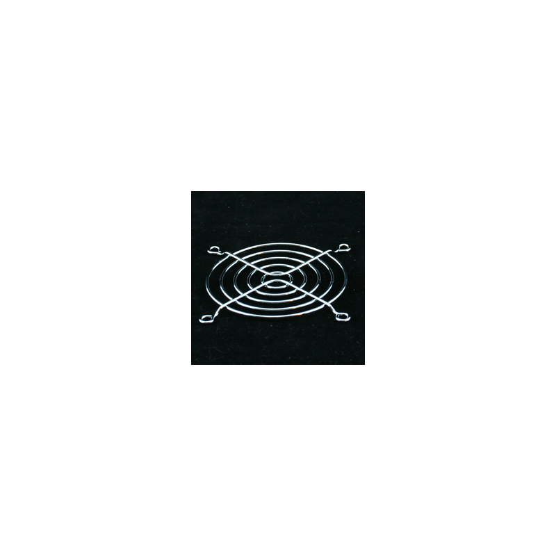 Grill do wentylatora -metal 8x8cm