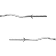 Gryf lekko łamany, sztanga 120cm 5kg REBEL ACTIVE
