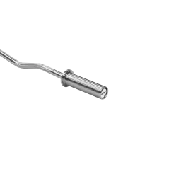 Gryf olimpijski łamany 50 mm z łożyskami, sztanga olimpijska łamana z łożyskami 120cm 9kg REBEL ACTIVE
