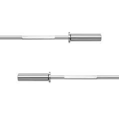 Gryf olimpijski prosty z łożyskami, sztanga olimpijska z łożyskami 120cm 9kg REBEL ACTIVE