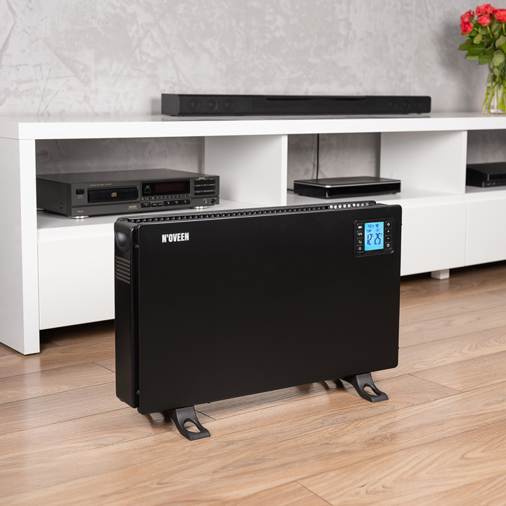 Grzejnik konwektorowy CH7100 LCD SMART BLACK N'OVEEN Grzejnik konwektorowy CH7100 LCD SMART BLACK N'OVEEN