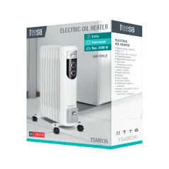 Grzejnik olejowy Teesa 2000W (9 żeberek)