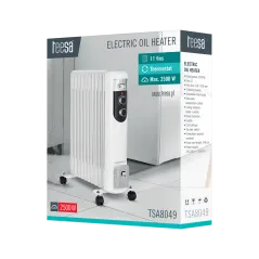 Grzejnik olejowy Teesa 2500W, 11 żeberek