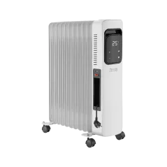 Grzejnik olejowy 2500W (11 zeberek) z wyświetlaczem LCD, sterowany pilotem