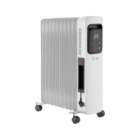 Grzejnik olejowy 2500W (11 zeberek) z wyświetlaczem LCD, sterowany pilotem