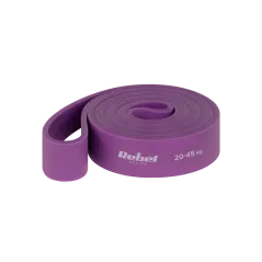 Guma do ćwiczeń lateksowa - Power Band PL-4, fioletowa 20-45 kg REBEL ACTIVE