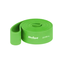 Guma do ćwiczeń lateksowa - Power Band PL-5, zielona 23-55 kg REBEL ACTIVE