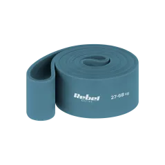 Guma do ćwiczeń lateksowa - Power Band PL-6, niebieska 27-68 kg REBEL ACTIVE