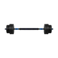 Hantel bitumiczny regulowany z łącznikiem 1x20kg, REBEL ACTIVE