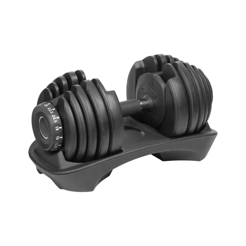 Hantel żeliwny regulowany automat 24 kg REBEL ACTIVE Hantel żeliwny regulowany automat 24 kg REBEL ACTIVE