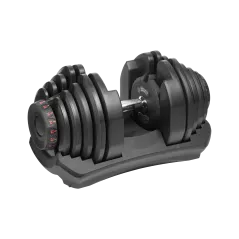 Hantel żeliwny regulowany automat 40 kg REBEL ACTIVE