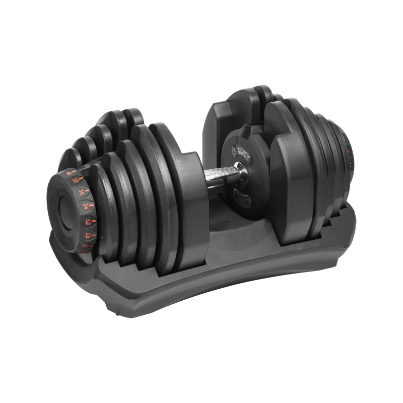 Hantel żeliwny regulowany automat 40 kg REBEL ACTIVE Hantel żeliwny regulowany automat 40 kg REBEL ACTIVE