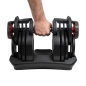 Hantel żeliwny regulowany automat 40 kg REBEL ACTIVE Hantel żeliwny regulowany automat 40 kg REBEL ACTIVE