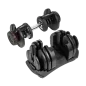 Hantel żeliwny regulowany automat 40 kg REBEL ACTIVE Hantel żeliwny regulowany automat 40 kg REBEL ACTIVE