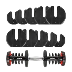 Hantel żeliwny regulowany automat 40 kg REBEL ACTIVE