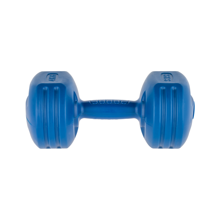 Hantelki bitumiczne 2x4kg, REBEL ACTIVE Hantelki bitumiczne 2x4kg, REBEL ACTIVE