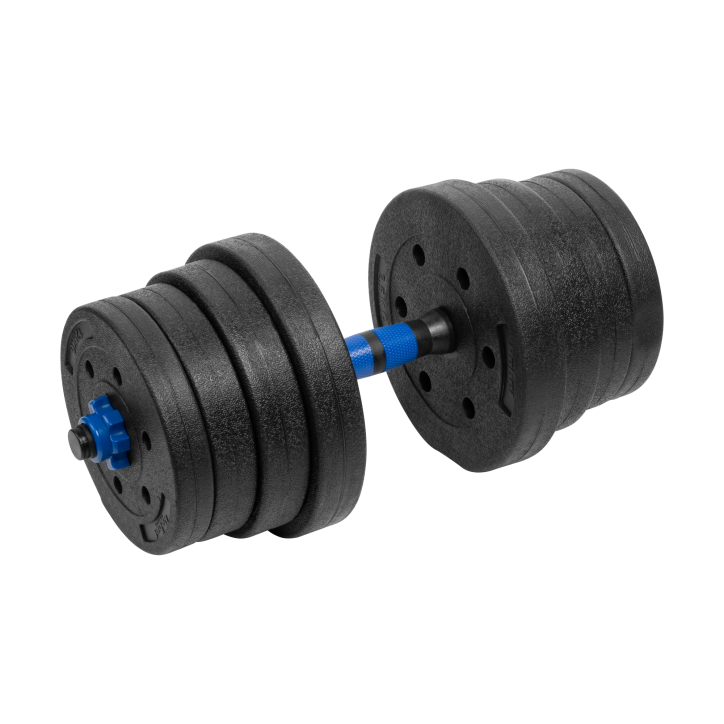 Hantle bitumiczne regulowane z łącznikiem 2x15kg REBEL ACTIVE Hantle bitumiczne regulowane z łącznikiem 2x15kg REBEL ACTIVE