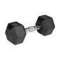 Hantle żeliwne gumowane HEX 2x10kg , REBEL ACTIVE Hantle żeliwne gumowane HEX 2x10kg , REBEL ACTIVE