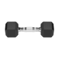 Hantle żeliwne gumowane HEX 2x4kg , REBEL ACTIVE Hantle żeliwne gumowane HEX 2x4kg , REBEL ACTIVE