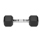 Hantle żeliwne gumowane HEX 2x4kg , REBEL ACTIVE Hantle żeliwne gumowane HEX 2x4kg , REBEL ACTIVE