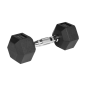 Hantle żeliwne gumowane HEX 2x5kg , REBEL ACTIVE Hantle żeliwne gumowane HEX 2x5kg , REBEL ACTIVE