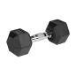 Hantle żeliwne gumowane HEX 2x6kg , REBEL ACTIVE Hantle żeliwne gumowane HEX 2x6kg , REBEL ACTIVE