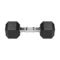 Hantle żeliwne gumowane HEX 2x9kg , REBEL ACTIVE Hantle żeliwne gumowane HEX 2x9kg , REBEL ACTIVE