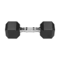 Hantle żeliwne gumowane HEX 2x9kg , REBEL ACTIVE Hantle żeliwne gumowane HEX 2x9kg , REBEL ACTIVE